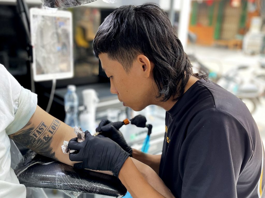 Getting a Tattoo in Ho Chi Minh